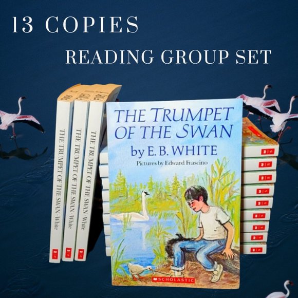 Scholastic Other - Trumpet of the Swan books Reading Group Book Club